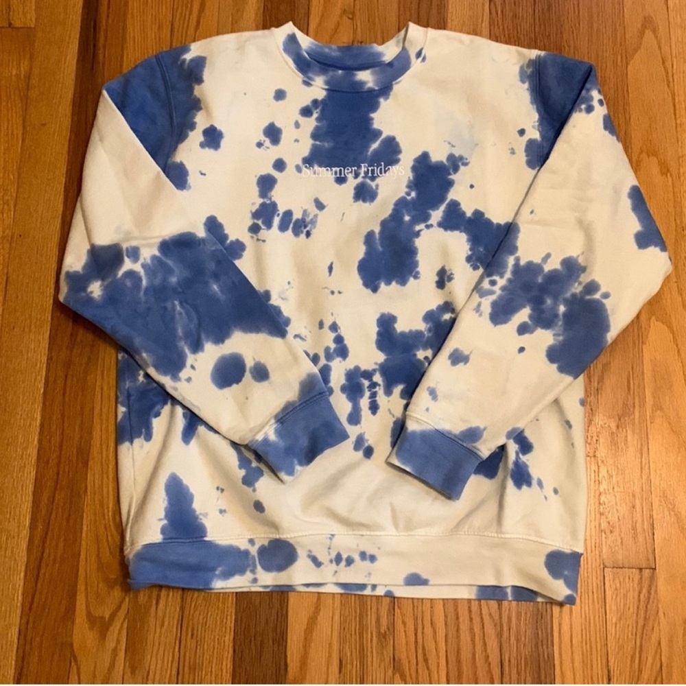 Summer Fridays Tie Dye Sweatshirt